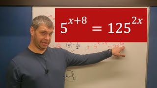 How to Solve Exponential Equations 