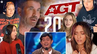Sad, Touched and Happy to See Their Reaction | CAKRA KHAN Auditions AGT 2023 Reactions Compilation