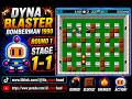 Dyna Blaster Bomberman 1990 ROUND 1 Stage 1 1 Gameplay 