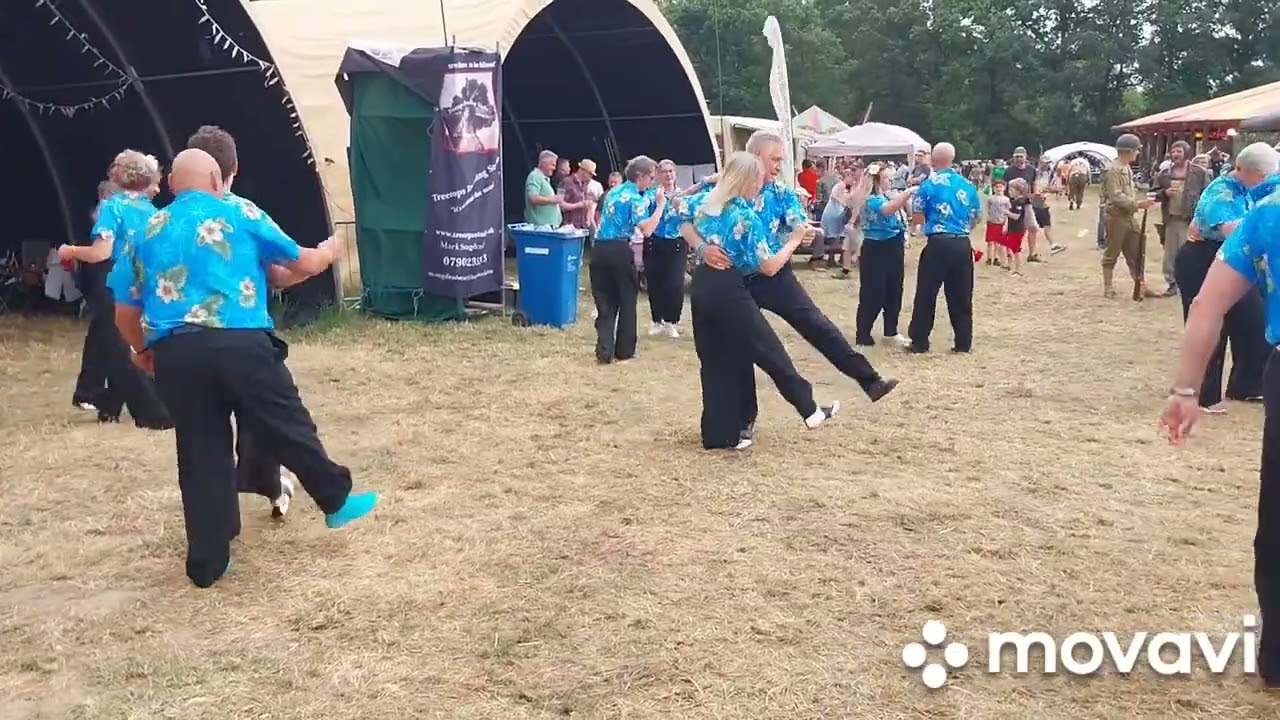 Jive Squadron (Surrey Jive) Jive Show at Capel Miltrary Show, Surrey - 01/07/23