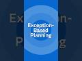 Maximize Business Efficiency with Exception Based Planning #sassoftware