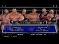 Wwe smackdown hctp  triplehbrocklesnarundertakergoldbergkanekevinnash elimination chamber