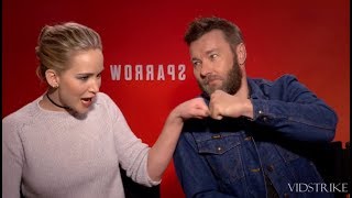 Red Sparrow Bloopers | Jennifer Lawrence & Joel Edgerton