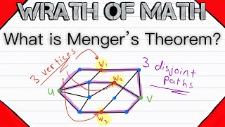 Intro to Menger's Theorem | Graph Theory, Connectivity