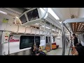 【韓国】 ソウル地下鉄3号線 車内風景 乙支路3街~忠武路 서울 지하철 3호선 차내 을지로3가~충무로 Seoul Metro Line 3 (2017.7)