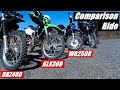 2021 KLX300, WR250R & DRZ400 Comparison Ride | New School vs. Old School Dual Sports