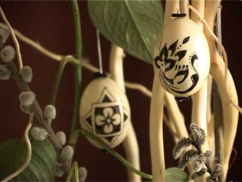 Videó: A Dekoratív Húsvéti Tojások Díszítésének Módja