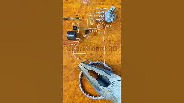 DIY simple metal 🪙 detector circuit #diyproject #circuit