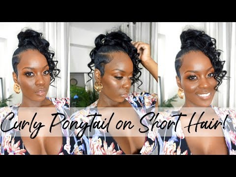 50 Really Working Protective Hairstyles to Restore Your Hair - Hair Adviser  | Weave ponytail hairstyles, Curly hair styles, Weave hairstyles braided