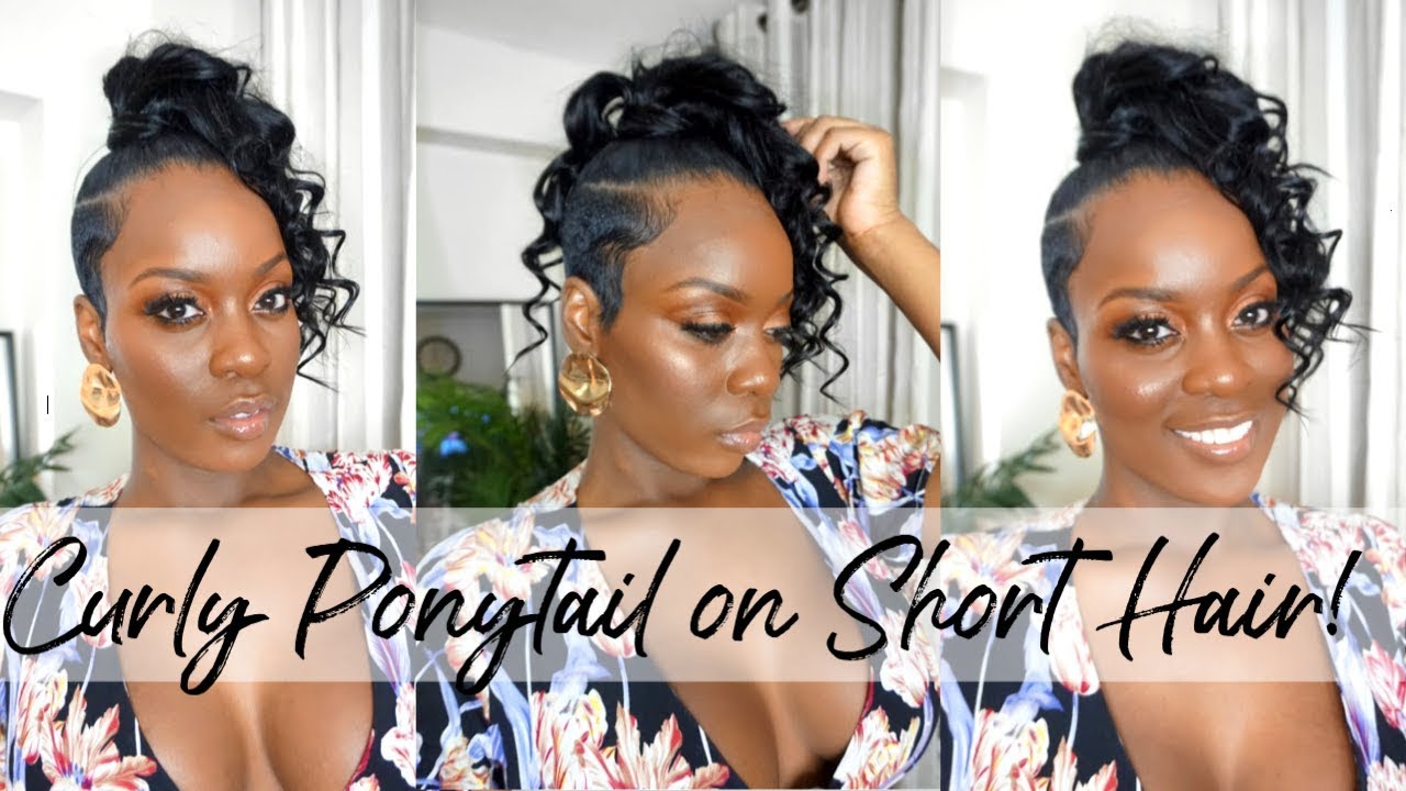 GET A RETWIST W/ ME: LOC KNOT PONYTAIL W/ BANGS + LOC SPRINKLES | Sunshine  Locd - YouTube