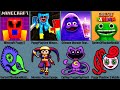 Poppy Playtime 3 Minecraft UPDATE, Poppy Minecraft, Grimace ,Garten Of Banban 6 Mobile, Circus Pomni
