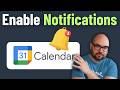 How to Turn on Google Calendar Notifications