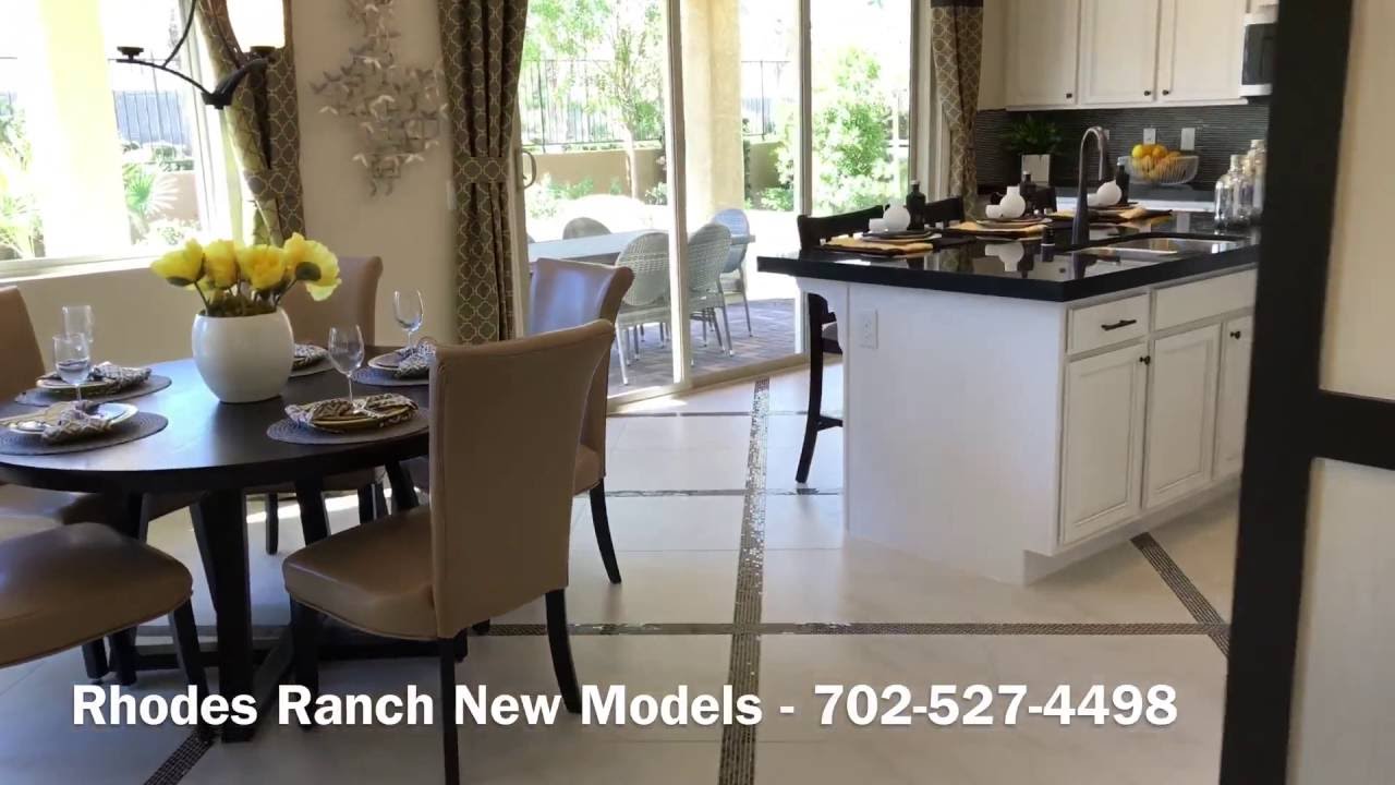Rhodes Ranch New Model Homes for Sale Oasis 2643 YouTube