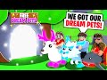 This *SECRET CAVE* Gave Us Our DREAM PETS In Adopt Me! (Roblox Adopt Me)