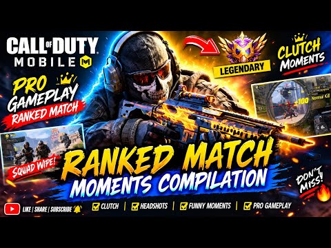 "INSANE COD Mobile Hardpoint & Control Gameplay 🔥 Clutch Moments & Sniper Kills!" #GamingVideo