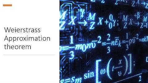 Bernstein Polynomial and Weierstrass approximation theorem