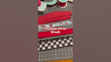 Snowman winter wreath #winter #snowman #wreathmaking #wreathdesign
