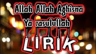 Rasulullah lirik ya aghisna Lirik Lagu