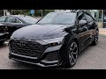 2021 Audi RS Q8 (600hp) Monster in Orca Black Metallic Walkaround Review (Audi RSQ8)