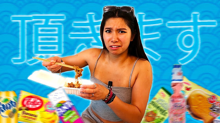 I'M TESTING JAPANESE PRODUCTS (don't worry, I'm not throwing up)