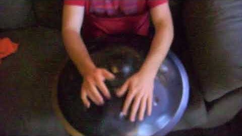 E Harmonic Minor Handpan Prototype #1