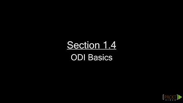 Oracle Data Integrator Essentials