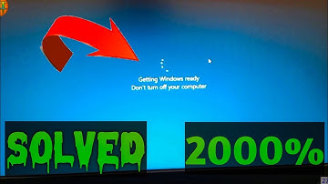 How To Fix Getting Windows Ready Don