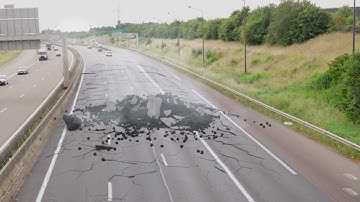 Ground destruction made with Houdini