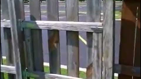 How to Build a Gate - How to Repair a Gate - Half Lap Joint