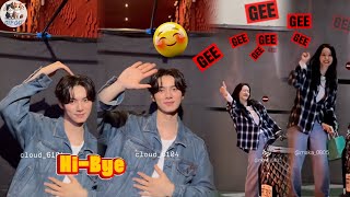 5-Second Hi-Bye: Lee Chaemin Leans In to Whisper to Fan – YoonA Dances “Gee” as Taiwanese Fans Sing!