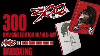 300 HMV Cine Edition 4K / Bluray & Mondo Steelbook UNBOXING and Frankensteining
