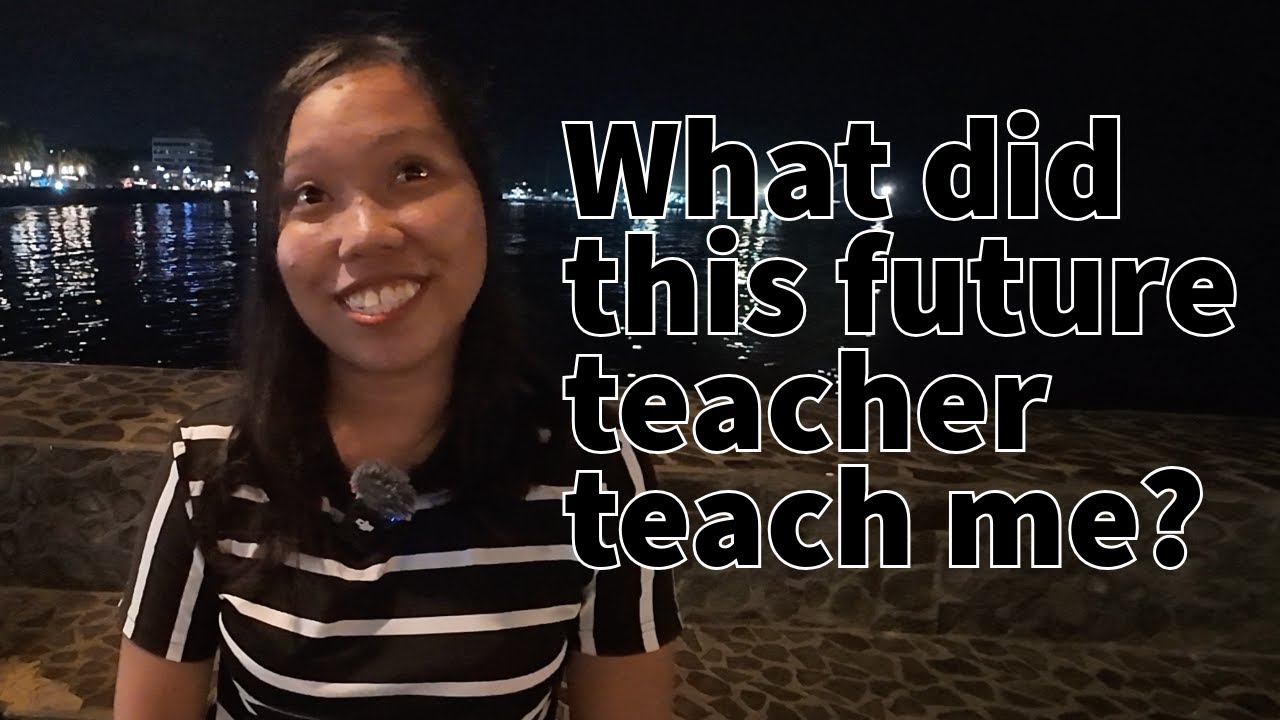 Play: This future teacher had THIS to say to foreigners coming to the Philippines 🇵🇭
