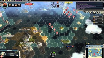 Civilization V G&K Multiplayer Game 031 NQ 6 Player FFA: Austria (Gameplay/Commentary) Part 6/8