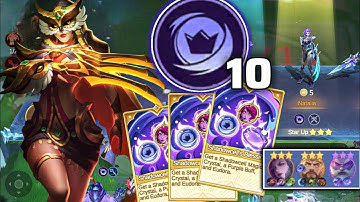 10/10 SHADOWCELL NEW SYNERGY ASCENSION | MAGIC CHESS GO GO META