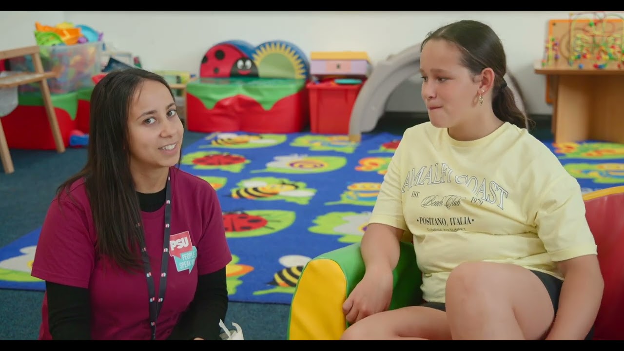 People Speak Up & y Ganolfan Blant Integredig ym Morfa, Llanelli.