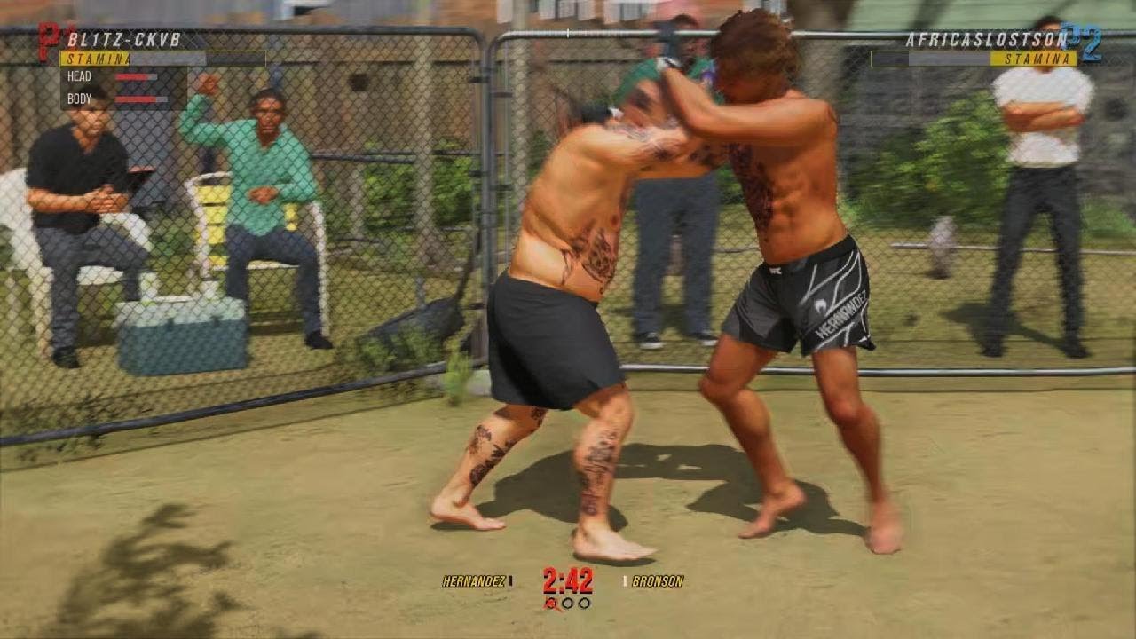 Action Bronson with the chin check on the CAF bum