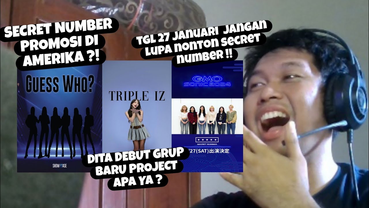 DITA DEBUT GRUP PROJECT, SECRET NUMBER GMO, SECRET NUMBER PROMOSI AMERIKA