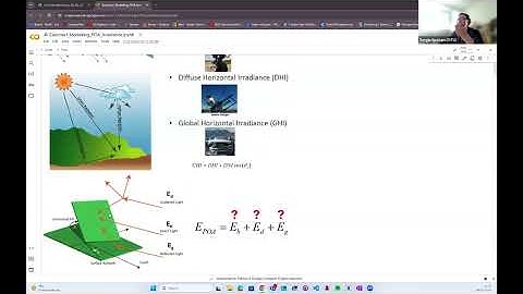 TwInSolar workshop: PV system modelling - DAY 1 POA irradiance part 1