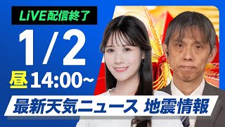 ウェザーニュースの配信のサムネイル画像