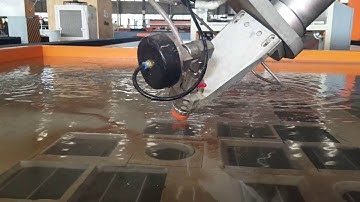 5 Axis CNC Water Jet Bevel Cutting Machine