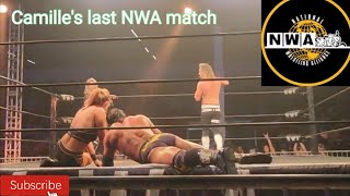Camille's last match in the NWA .