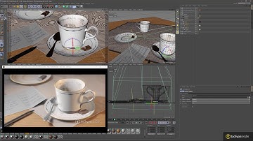 Real-time Scene Test - Tea Cup - Tachyon Render