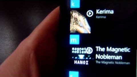 Zune Music Player For Android - Quick Look