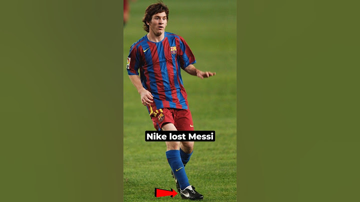 Nike ztratil Messiho kvůli hloupé chybě