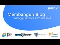 Membangun Blog Menggunakan JSF PrimeFaces - 7 Membuat Template Admin
