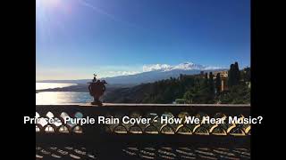 Prince - Purple Rain Cover-How We Hear Music? ME: Electric guitar/voc, YOU: Your Imagination