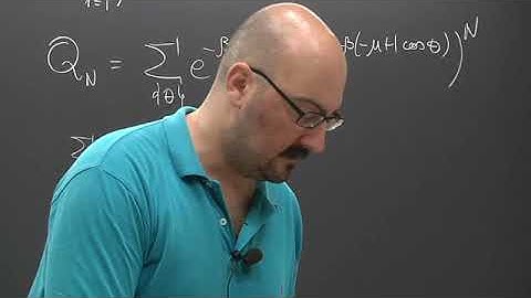 Statistical Mechanics - Lecture 23 of 29