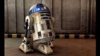 Palabras y sonidos de R2D2.