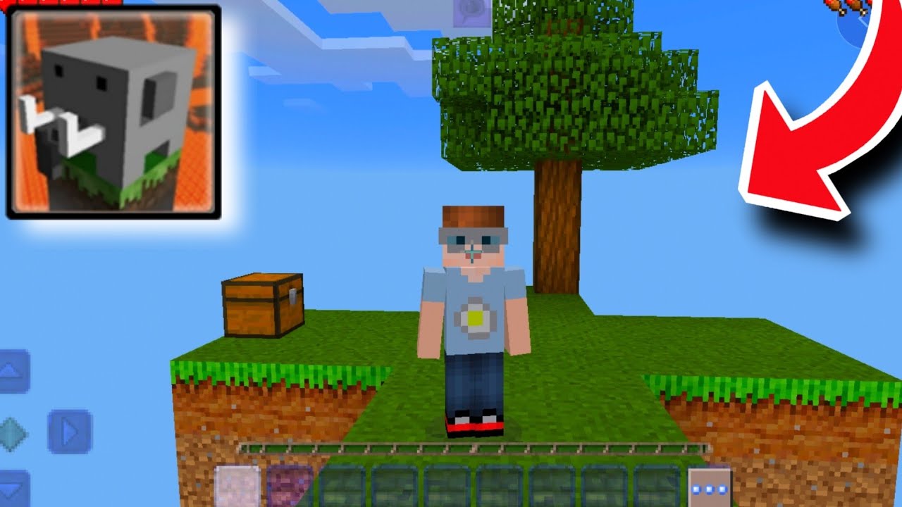 Craftsman: Building Craft - New SkyBlock Map (MCPE SkyBlock)