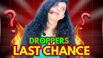 🔍 Confused About Taking a Drop? This Video Will Help You Decide! || Dr. Vani Sood
